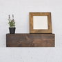 Hanah Home Raf300 Estantería de Pared de Madera Natural